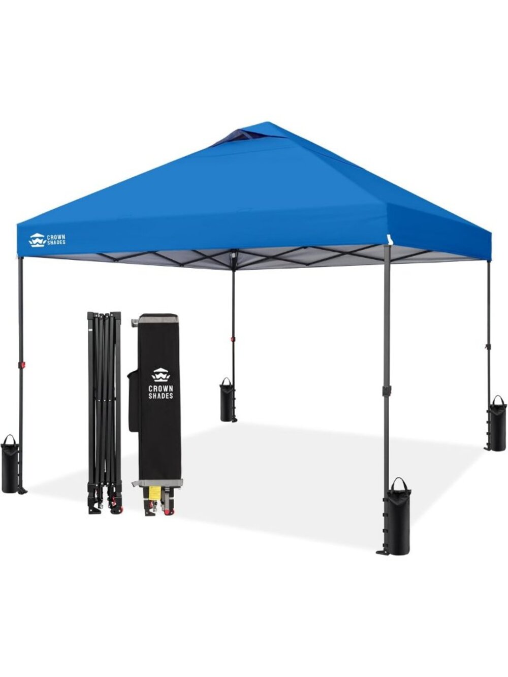 10x10 Pop Up Canopy Tent - Instant Outdoor Shelter, Waterproof, Vented, Portable